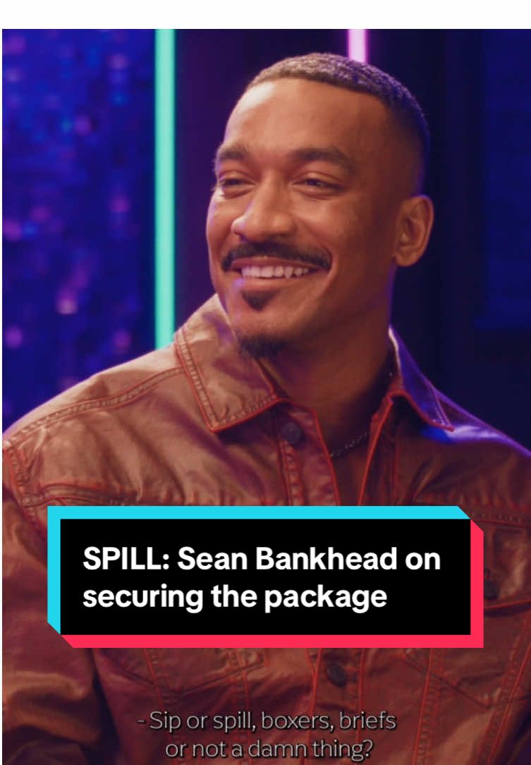 When your moves are as 🔥 as @sean bankhead’s you MUST secure the package 📦  Watch #SeanBankhead play #SipOrSpill with @Johnny Sibilly right now on LogoTV’s YouTube!