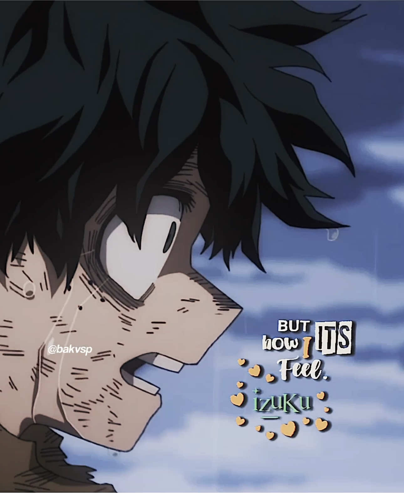 I’m not crying- U ARE.🐺(making this while listening to uptown girl is WILD) || #bakvsp #mha #myheroacademia #dkbk #dekubaku #bkdk #bakudeku #izukumidoriya #katsukibakugou #fyp #edit #angst 