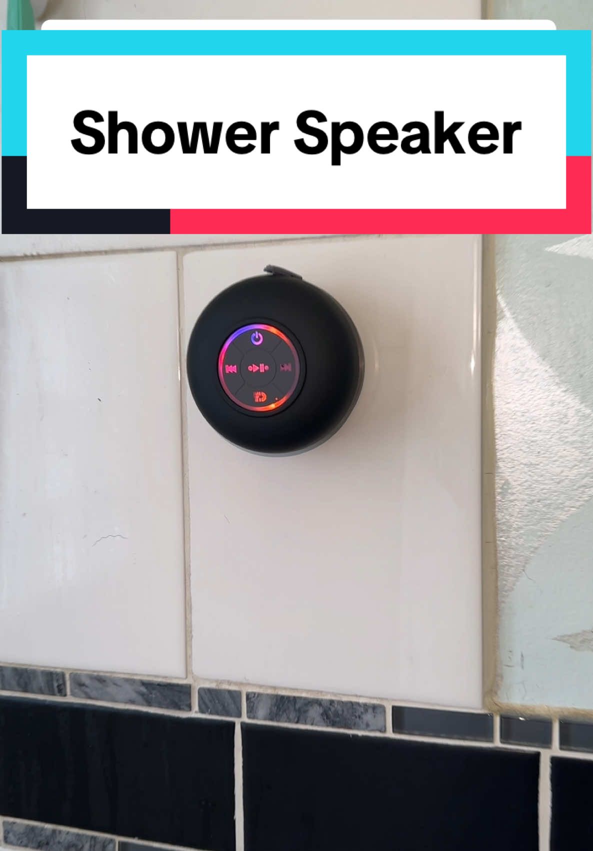 The best stocking stuffer! & it's only $10! #christmas #stockingstuffers #cheapgiftidea #speaker #waterproofspeaker #christmasgifts