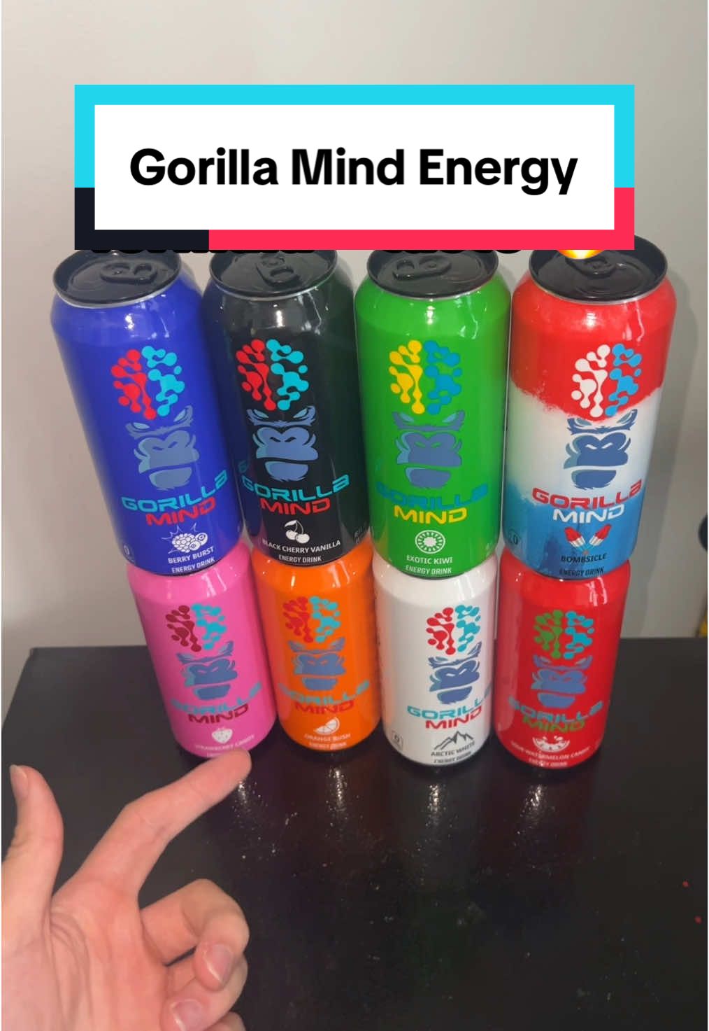 Gorilla Mind Energy Drinks are just the standard! 🔥 #gorillamind #gorillamode #energydrinks #energydrink #gorillamindenergy 