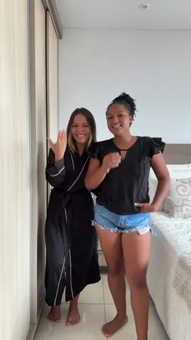 Arrumando minha amiga com minhas roupas e com meu estilo ❤️🥹🤏🏽. @Mila 