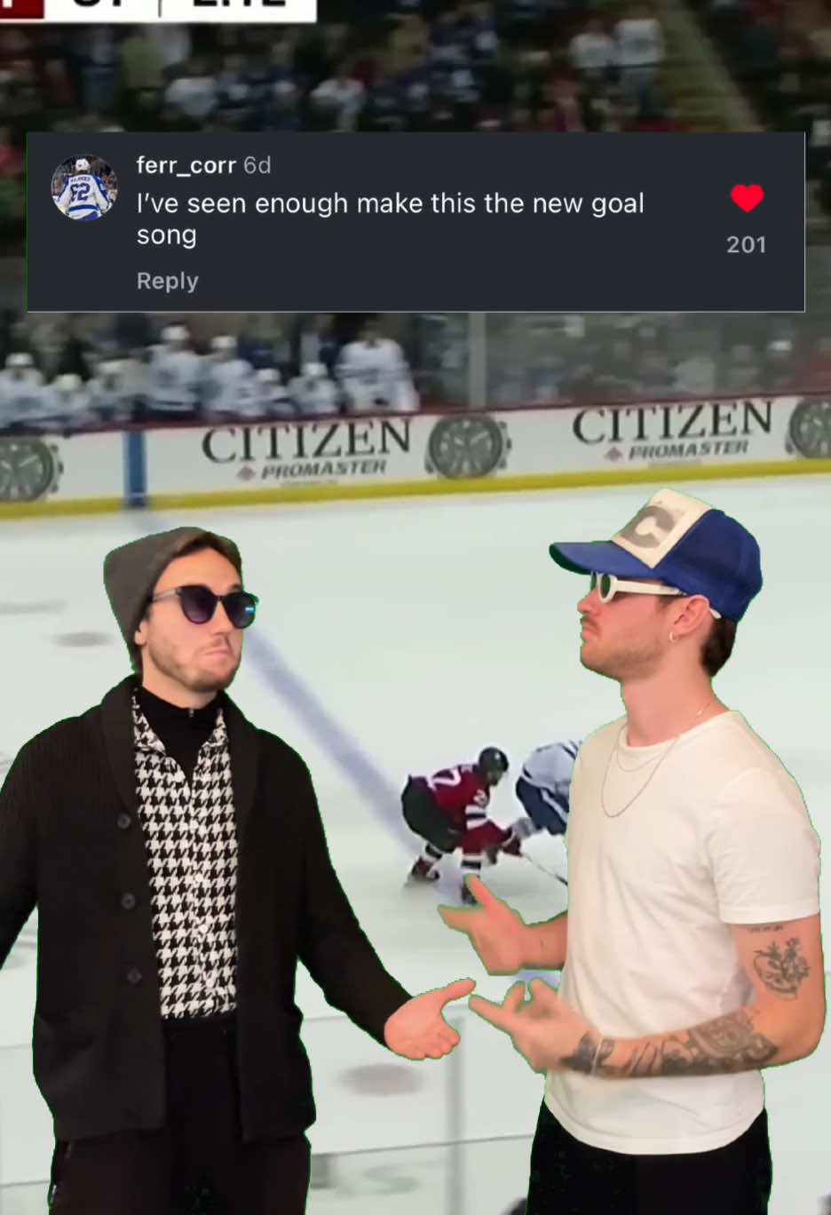 Thanks for all the love on the remix so far. 500k views in a couple weeks is crazy!! Keep tagging @Toronto Maple Leafs so they hear it 💙👀💥 #torontomapleleafs #leafsnation #leafsforever #remix #backcheckforcheckpaycheck #toronto #NHL #hockey #hockeylife 