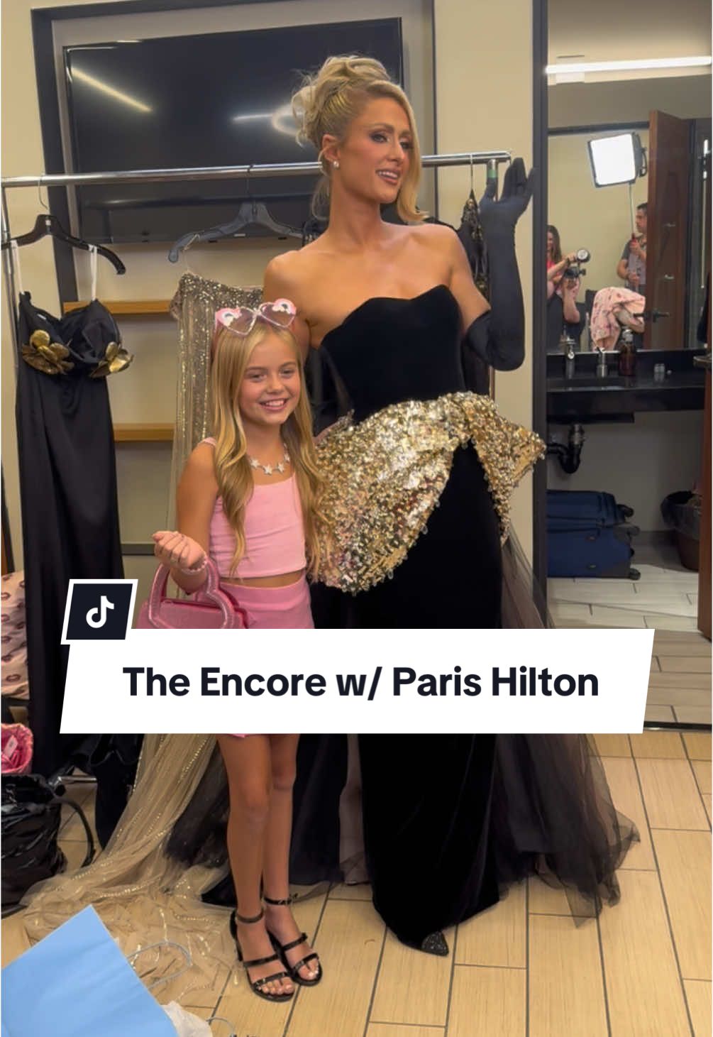 Britain’s fit check with @ParisHilton for “The Encore” streaming on Peacock now! #parishilton #ParisandNicole #TheEncore #thesimplelife #Sanasa #actorslife #britainandbaylaa #fitcheck 