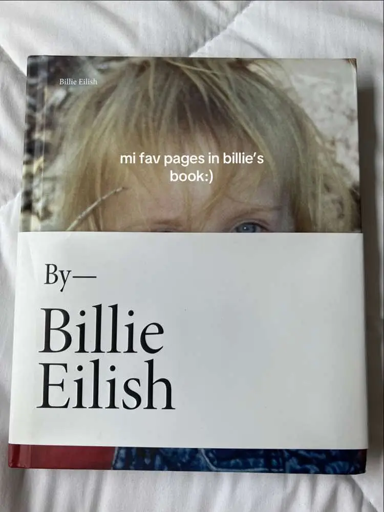 cutest book ever /// #billie  #billieeilish #book @BILLIE EILISH 