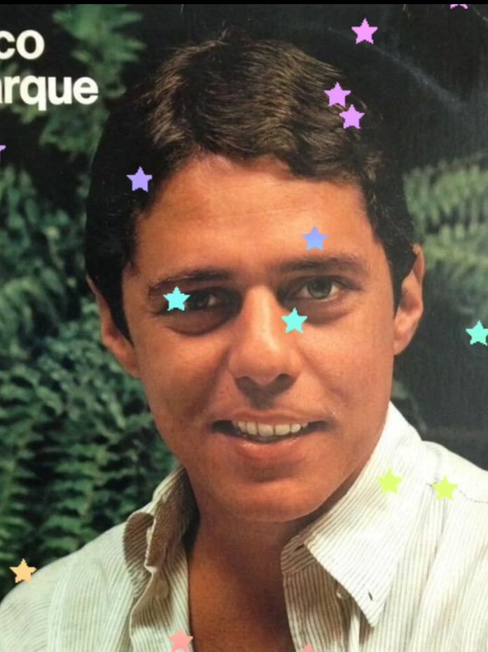 chico buarque com estrelinhas | #chicobuarque #mpb #brasil #musicabrasileira #fy #vaiprofycaramba #naoflopa 