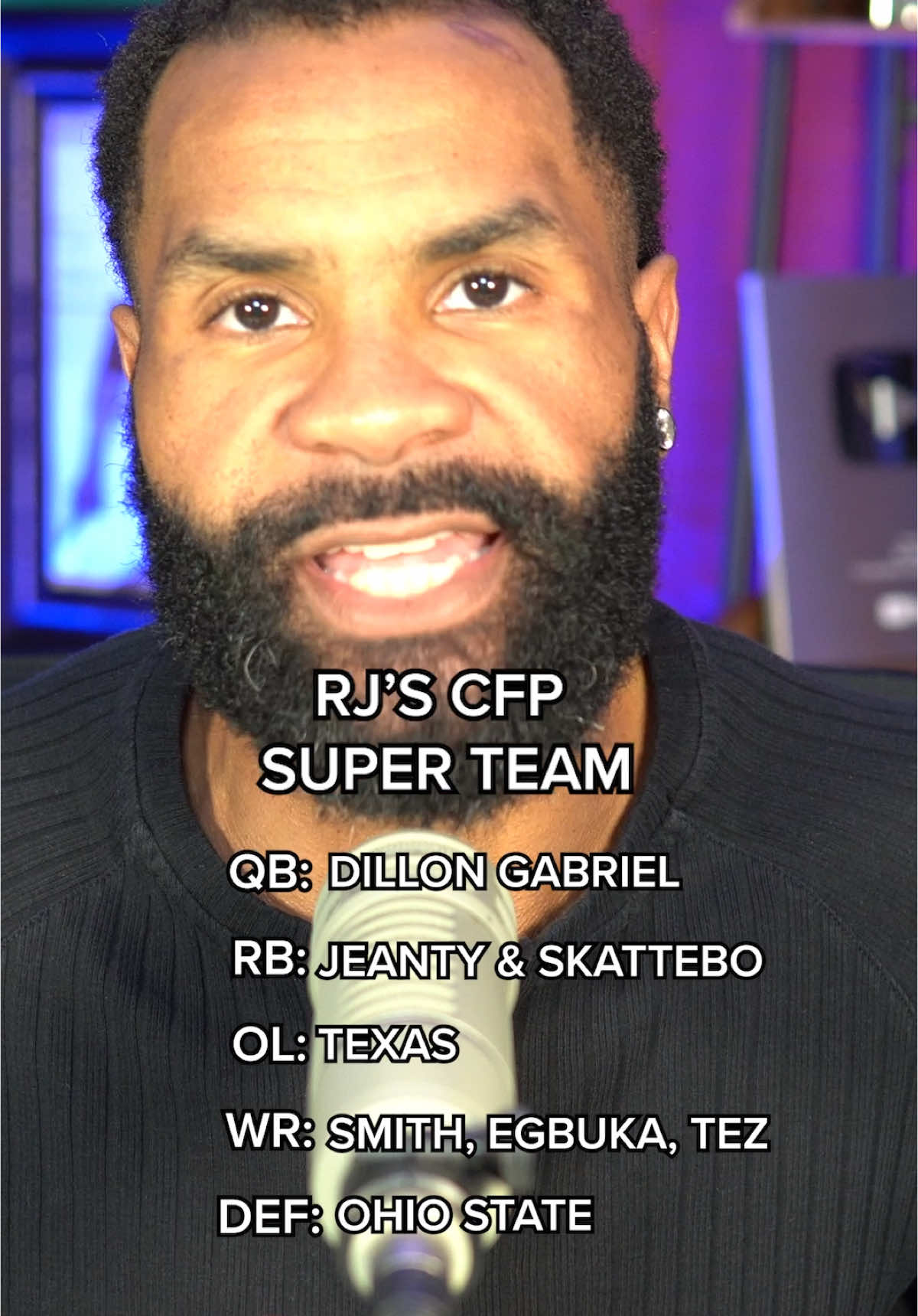 What do you think of @RJ Young’s CFP Super Team? ✨ #cfbonfox #cfb #cfp 