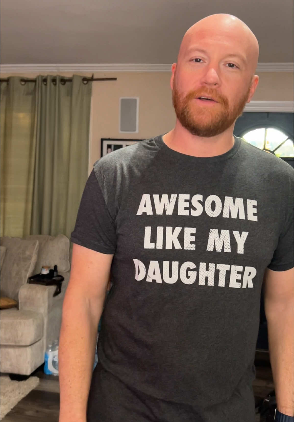 What a nice gift to get your dad! “Awesome like my daughter” 