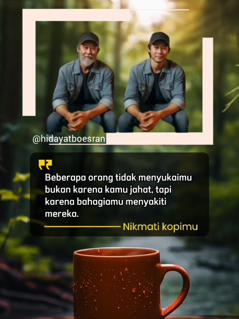 Nikmati kopimu  #motivasihidup  #motivasiislami  #mutiarakata 