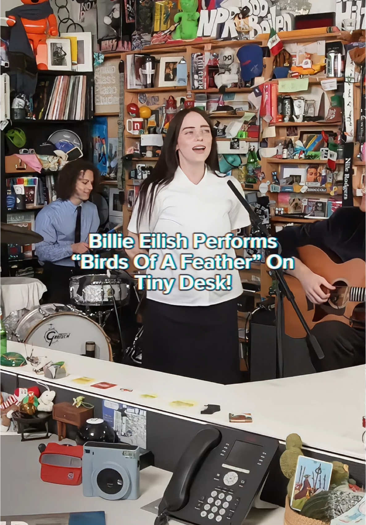 Such A Great Performance! 🔥🔥 #concert #tinydesk #billieeilish #bilieeilishfan #bilieeilishtinydes