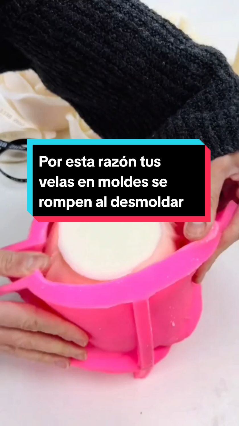 Esta es la razón por la cual tus velas en moldes se rompen al desmoldar, así que quédate hasta el final.  #velasartesanales #velasenmolde #velasaromaticas #velas #velasartesanais #artesania #manualidades #emprendimiento 