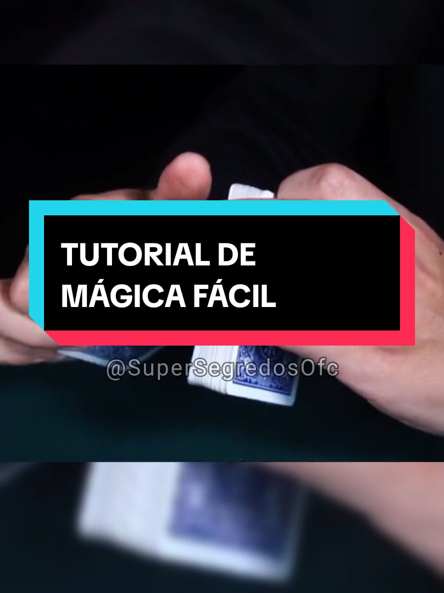 TUTORIAL DE MÁGICA FÁCIL #truquedemagica #MÁGICA #tricks #magic #ensinandomagica #comofazermagica 