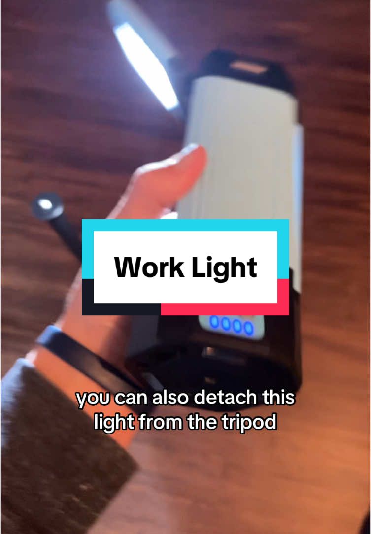 Good lighting is everything, this work light is awesome and versitile. #lighting #light #lights #worklight #contentcreator #fypシ