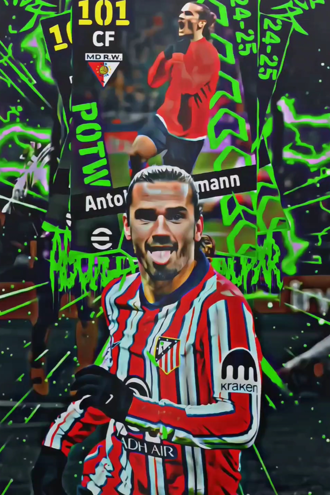 Antoine Griezmann🔥, pada dapat siapa nih?  #antoinegriezmann #atleticodemadrid #efootball #efootball2025 #foryou #fyp #fypage #bismillahfyp 