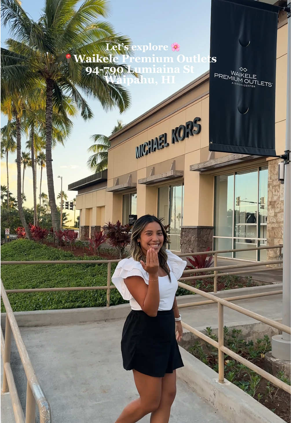 Lets explore 📍Waikele Premium Outlets 🛍️✨ I still cannot believe that this gem is so close to Honolulu. If you need to do some shopping and looking for deals I 100000% recommend stopping here. There were so many deals up to 65% off. If you are military look for a star or sign that shows if the store offers a military discount. There were so many that did! 🫶🏼✨  #shopatsimon #simon #waikelepremiumoutlets #simonmallhaul #shoppinghaul #mallhaul #haultok #sponsored #adidas #coach #coachmens #levis #poloralphlauren #tommyhilfiger 