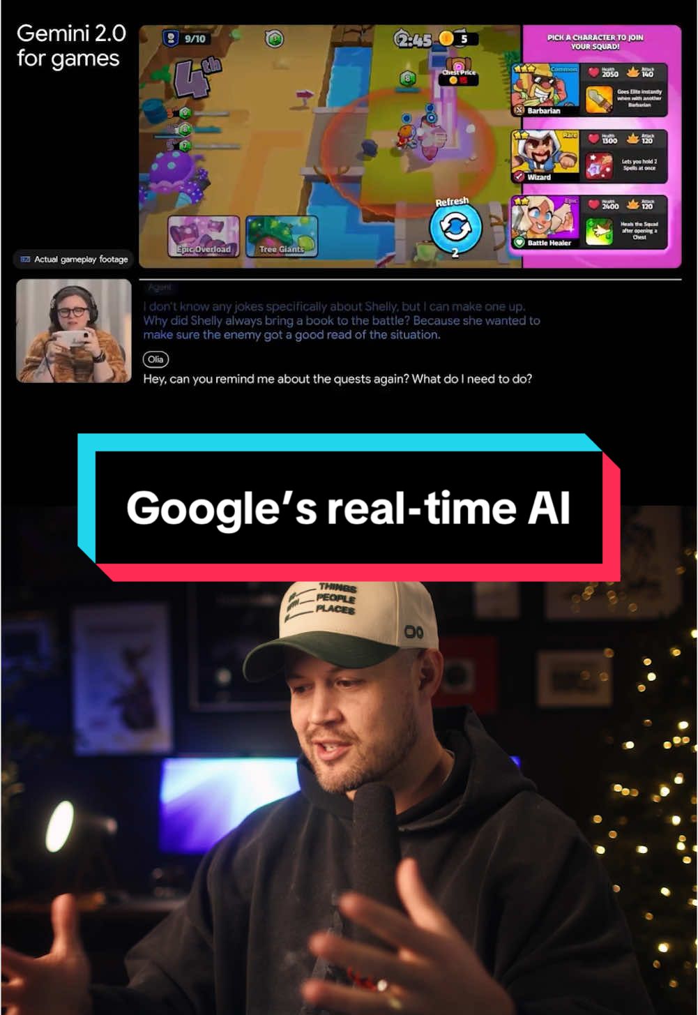 This is INSANE. I share my screen with Google’s new real-tike AI and it turns into a superhuman all-knowing tutor. This changes education forever. #google #gemini #ai #artificialintelligence #tech #technology #education 