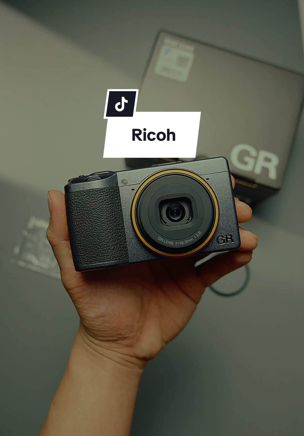 Prepping for a trip soon ✈️— unboxing the Ricoh GRIII Street Edition #fyp #unboxing #tech #camera #ricoh #ricohgriii #fuji #canong7x #asmr #camera 