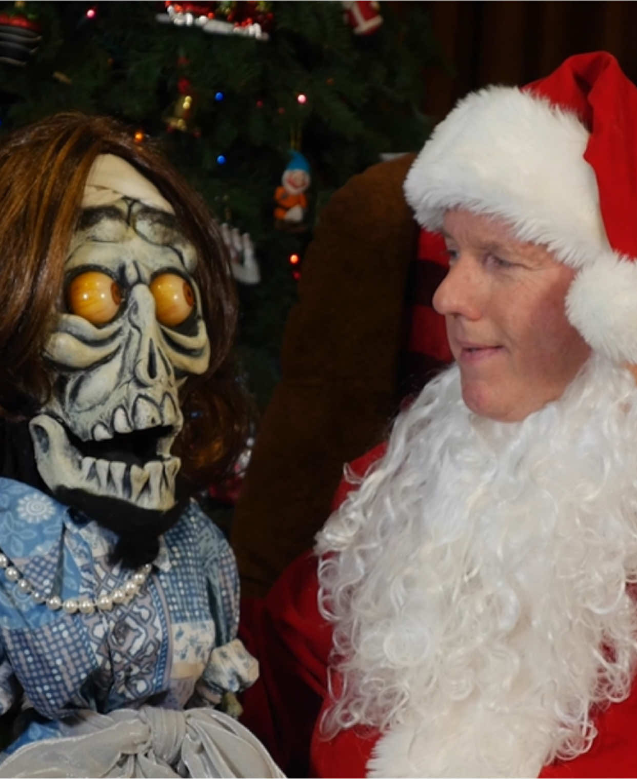 Santa Claus is coming to town, but this year, he might discover more naughty than nice! Let’s REWIND back to 2021 when I put on the jolly old elf’s red suit and asked the guys what they wanted for Christmas. Turns out, I wasn’t the only one in the mood to dress up! Watch it now!  #JeffDunham #Christmas #Santa #Standup #Comedy #Comedian #fyp 