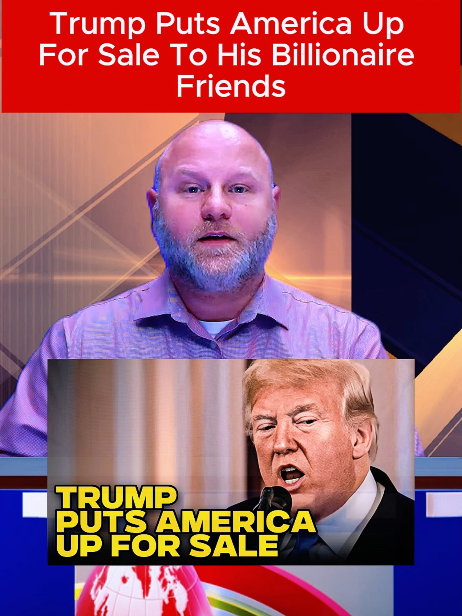 Trump Puts America Up For Sale To His Billionaire Friends #news #breakingnews #trumpnews #biden #kamalaharris #trendvideo #usa🇺🇸 #america #donaldtrump