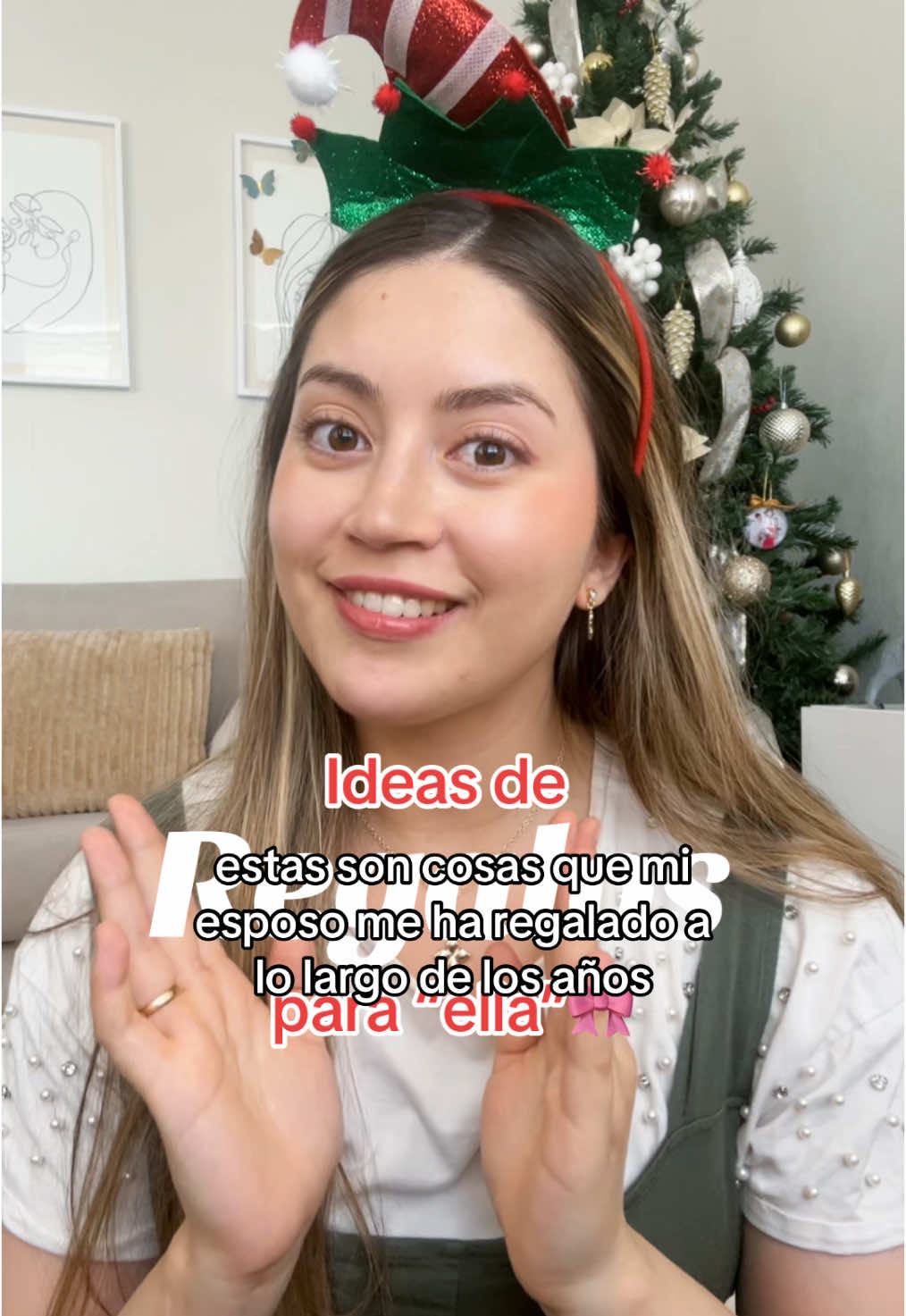 Ideas de regalos para navidad 🎀 (para ella, basandome en cosas que me ha regalado mi esposo)🎁🤍🎄 #regalos #ideasderegalo #navidad2024 #navidadentiktok 