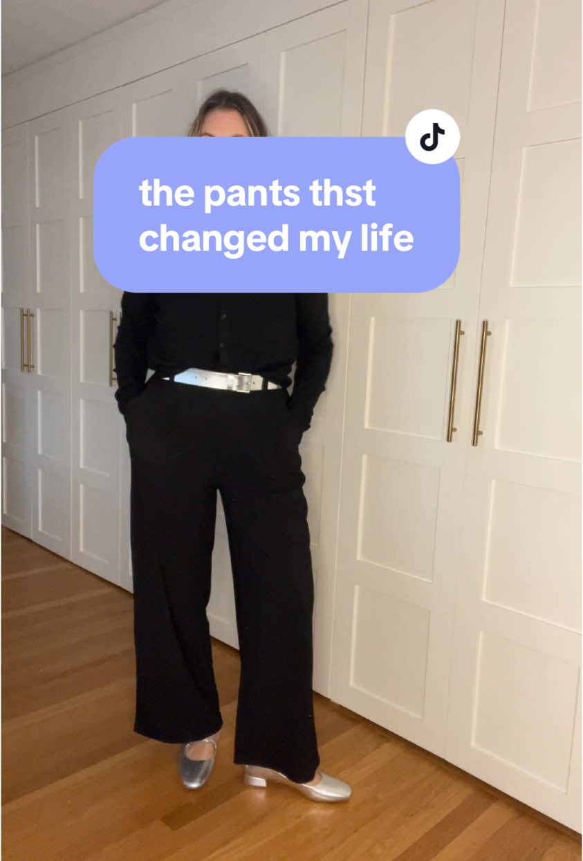 I wish I was able to determine how many pants have sold because of this video across platforms, but suffice to say, there are definitely over 100,000 people walking around wearing them. Ill forever be grateful to @Halara_official for creating them & offering to send me a pair. These pants changed my life 🥰 #workwear #workwearstyle #middlesizemiddleage #midsizefashion #silveraccessories #highcontrast #TTSDelightNow  #GiftGuide #workleisure #weartowork #over50outfitideas 