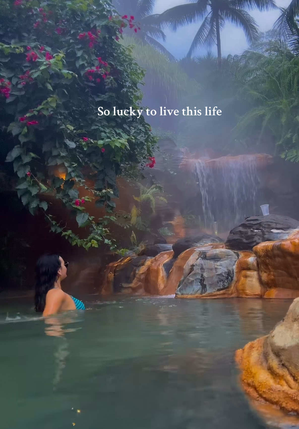 A real life fairytale #travel #costarica #dreamlife #vacation #hotsprings #traveldiaries 