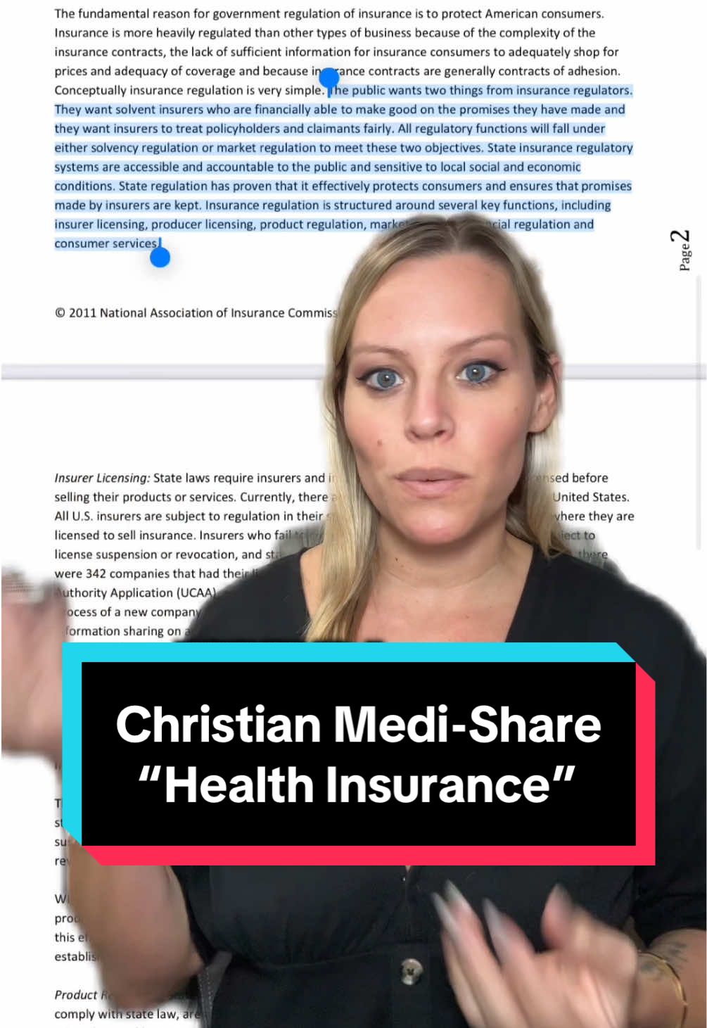 Replying to @Beauty of Oud i dont recommend health share plans for my clients, here’s why! • #healthinsurance #healthinsurancestruggles #insurance 