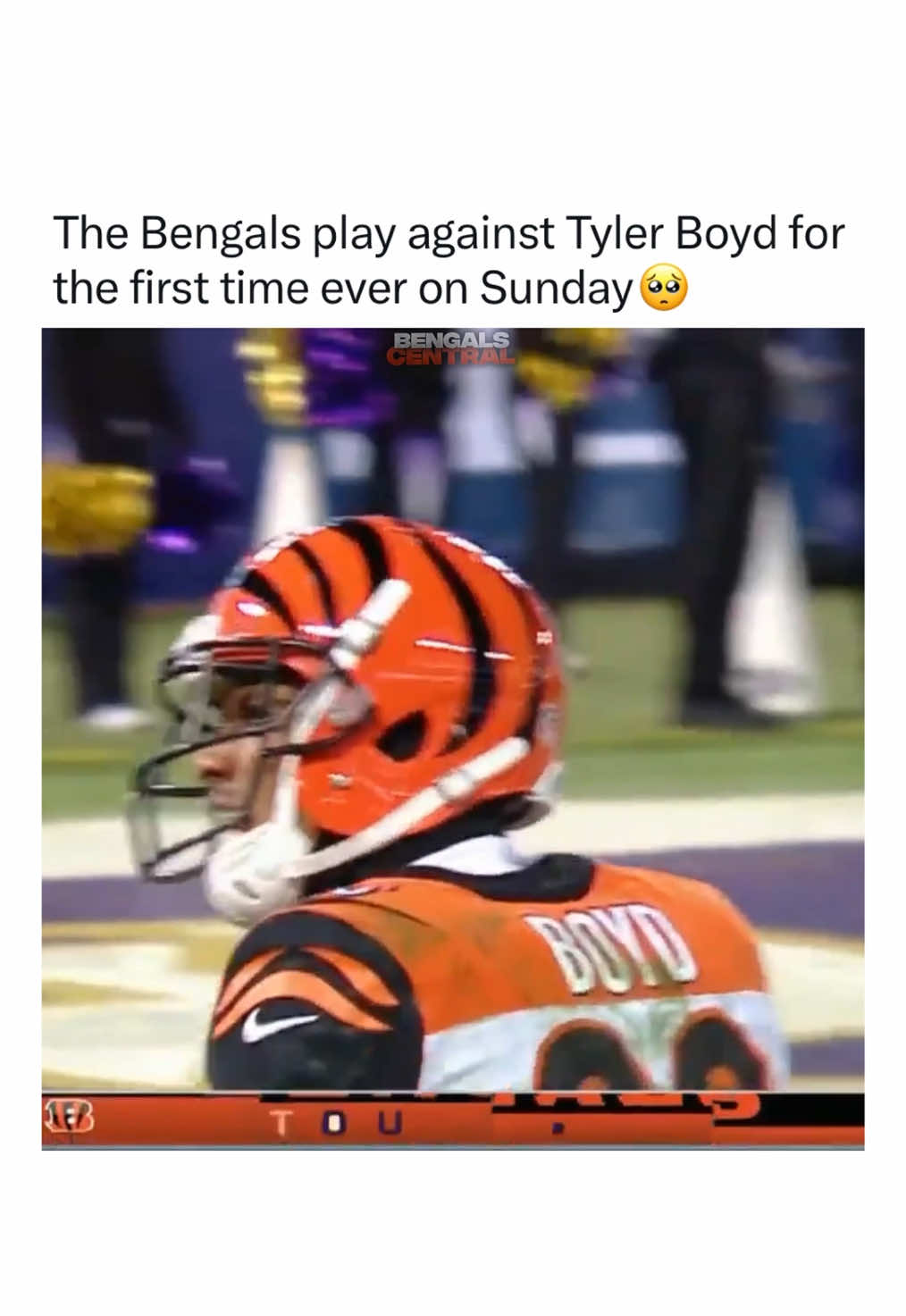 Going to be so weird seeing TB in another uniform🥺 #Bengals #WhoDey #Cincinnati#BengalsNation #SuperBowl #AFCNorth #NFL #Football #MondayNightFootball #Sports #SuperBowl #AFC #NFC #SportsBetting #Betting #Bet #touchdown #sack #hit #catch #micdup #ref #penalty #flag #block #qb #wr #rb #halloffame #JoeBurrow #JaMarrChase #TeeHiggins #JakeBrowning #LSU #LSUFootball #Rivalry #Rivals #TaylorSwift #block #pancake #fyp #TikTokViral 