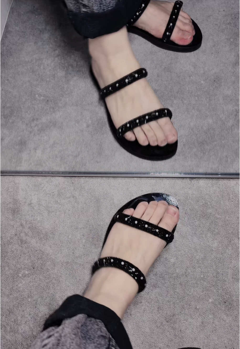 Sandal wanita kekinian #fypage #fyp #sandal #sendal 