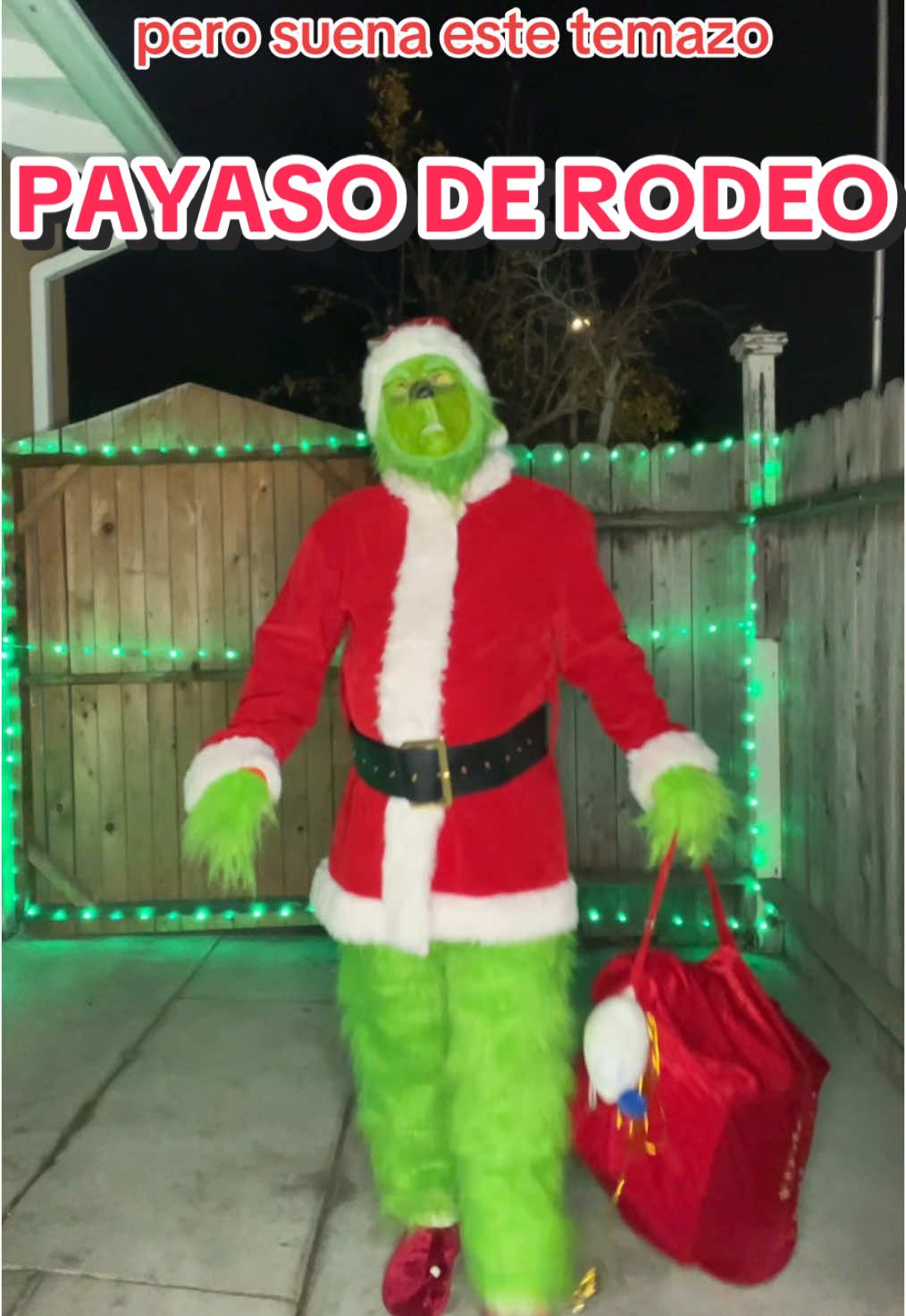 Respuesta a @gabbysolis34 Saludos ✌️💚❤️ #thegrinch #payasoderodeo #baile #humortiktok #dance 