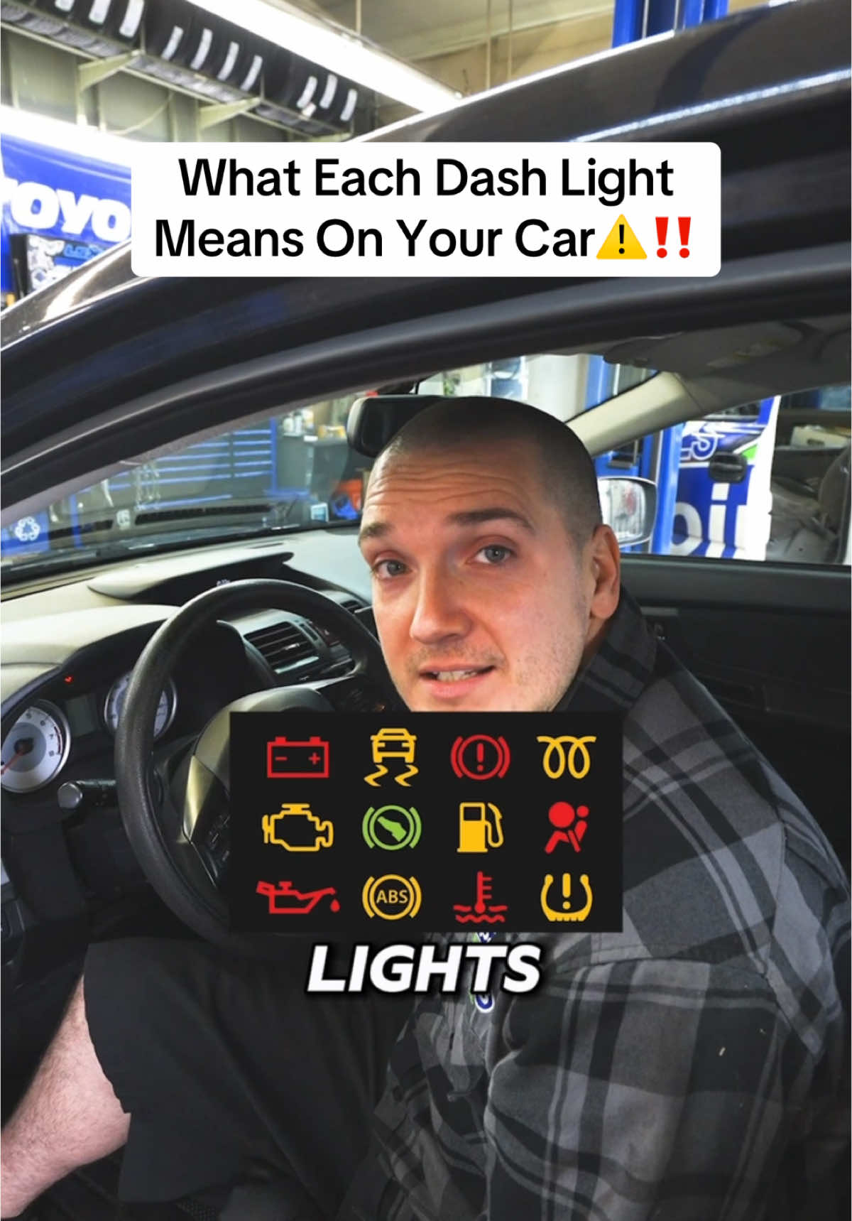 Ever wondered what each Dash Light means? This videos for you ⚠️‼️#car #cars #cartips #carmaintenance #truck #trucks #trucktips #cartok #trucktok #mechanic #suv #carmechanic #fypシ゚viral 