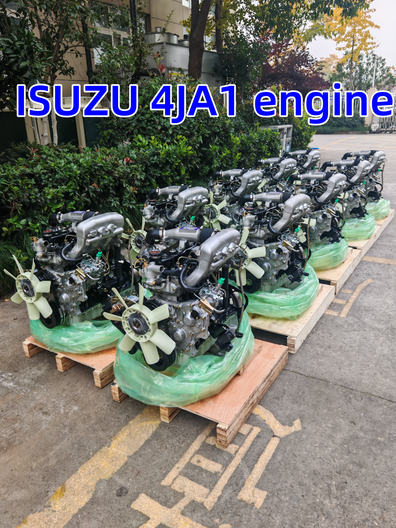 ISUZU 4JA1 diesel engine is being tested, powerful, brand new and high quality product, please contact us if interested #isuzu #4JB1 #4JA1 #engine #diesel