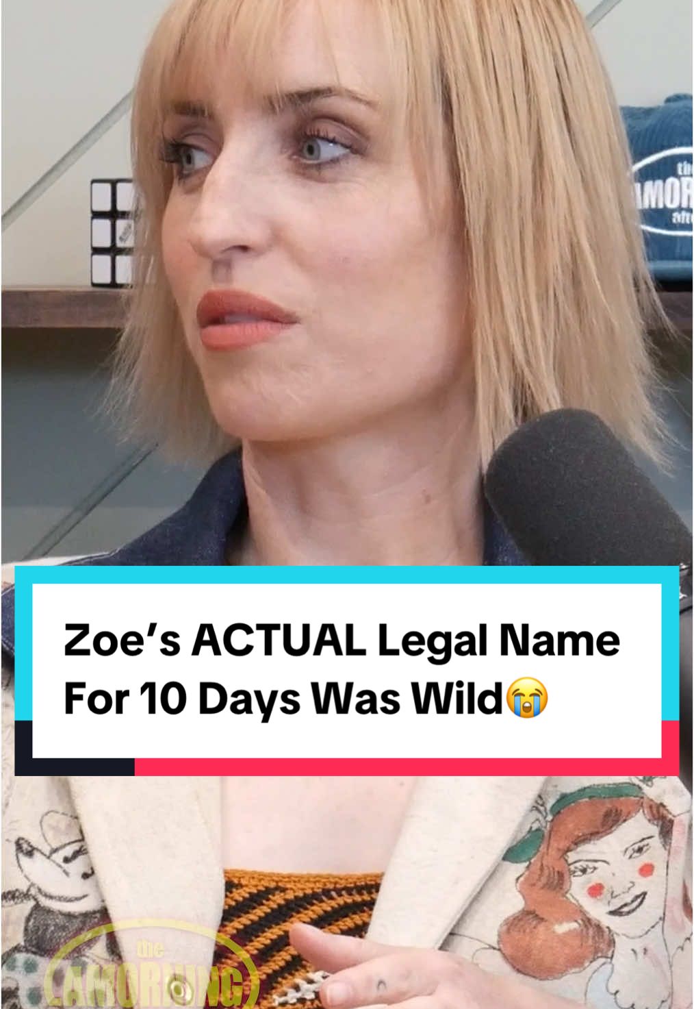 Zoe’s ACTUAL Legal Name For 10 Days Was Wild😭 #lamornemorris #zoelisterjones #babynames #kaballah #foryou 