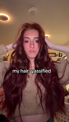 my hair if it slayed: 