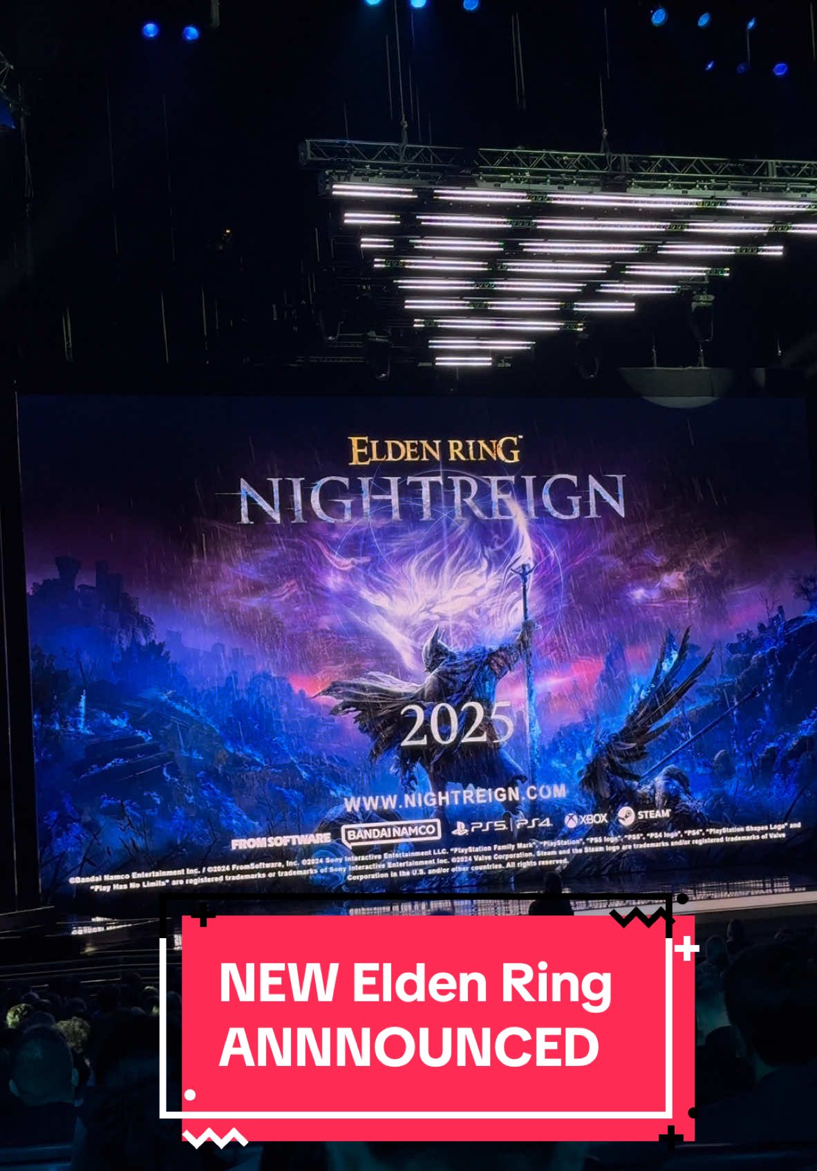 They just aannounced Elden Ring: Nightreign at the Game Awards 2024… 😲 #Eldenring #Gaming #Gamer #Games #EldenRingHype #RPG 