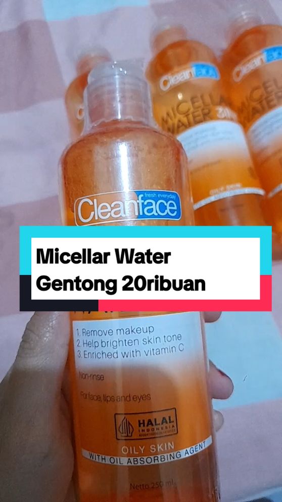 Ga mau berpaling 😍 cobain juga dehhhhhh  #fyppppppppppppppppppppppp #fyp #oilyskin #micellarwateroilyskin #cleanfacemicellerwater3in1 #micellarwatergentong #cleanfaceindonesia #cleanface #micellarwatercleanface #micellarwater 