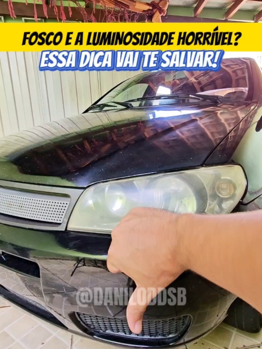 Além de ser possível restaurar, a luminosidade vai ficar cem porcento! #car 