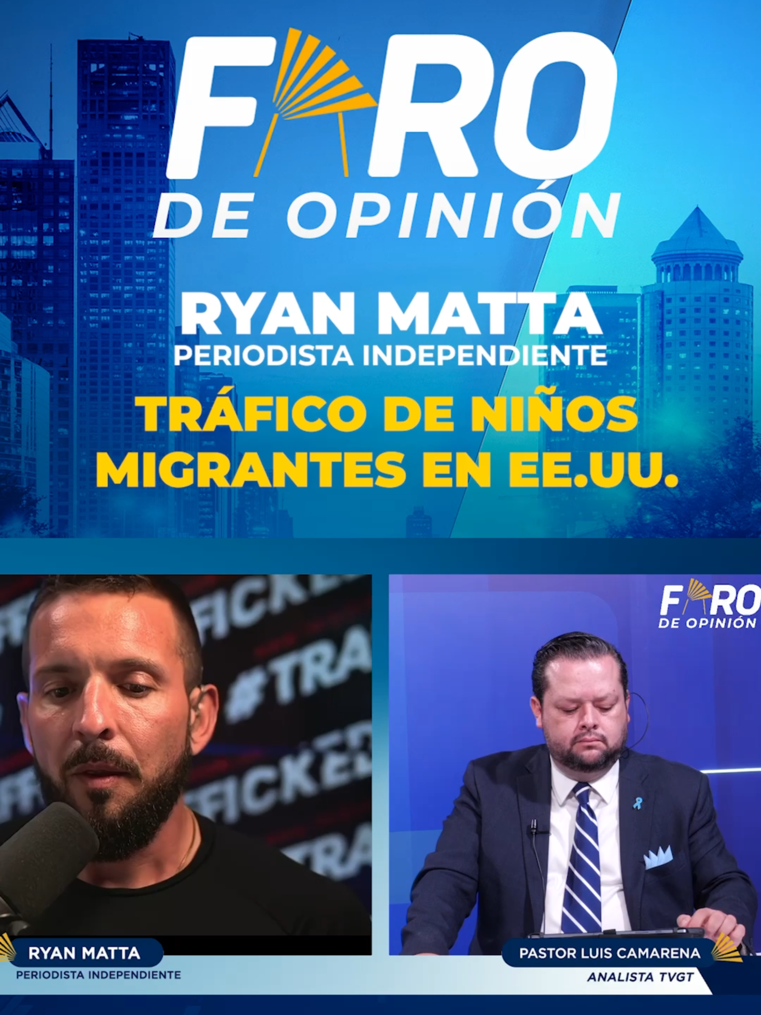 Faro de Opinion en entrevista con el periodista independiente @ryanmattaofficial #Guatemala #Guate #GT #Gobierno #Semilla #Bernardo #Arevalo #Viral #Parati #PartiGT #Migracion #Trump #savethechildren