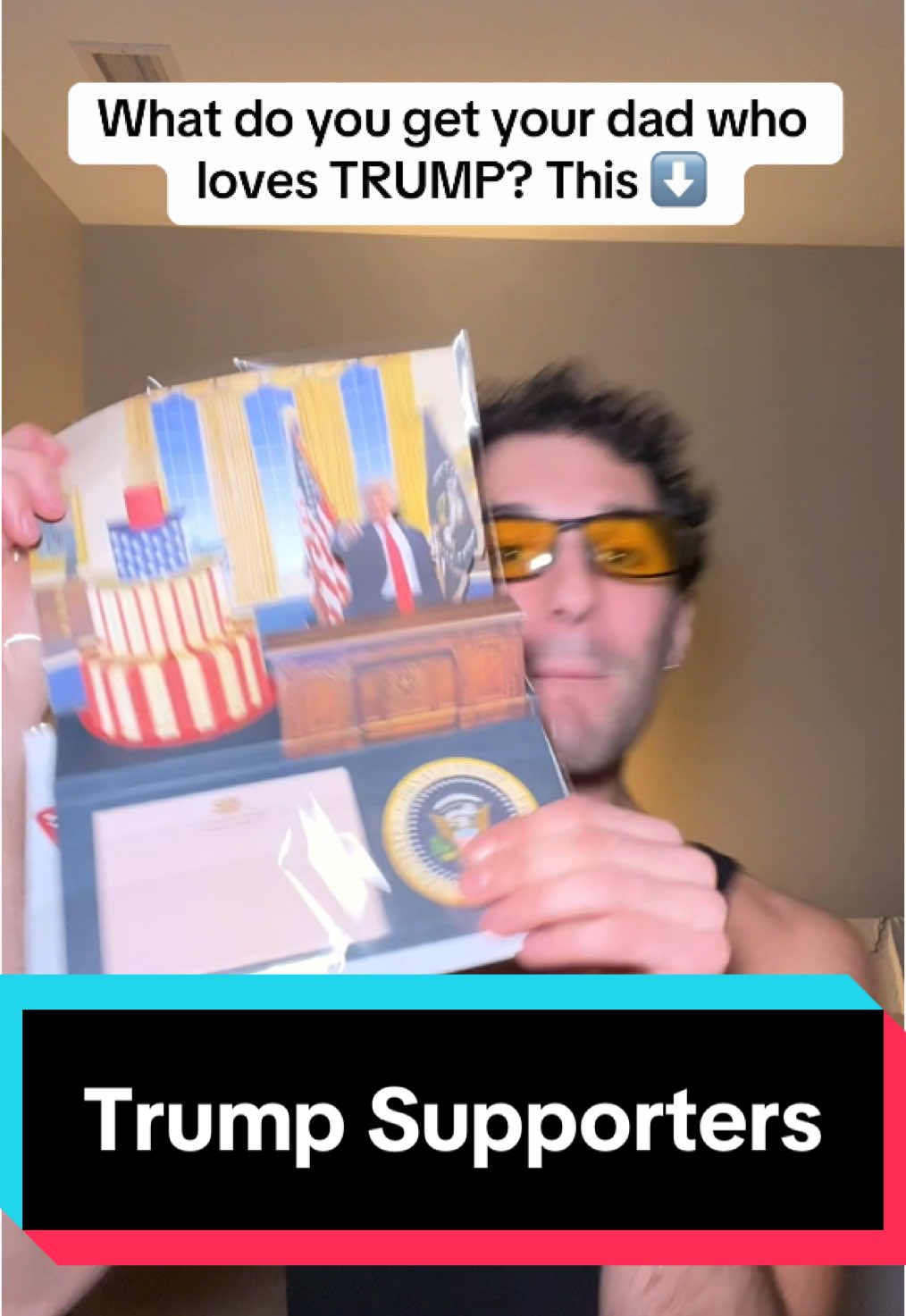 The Trump Birthday Card is hilarious! @trumptalking6 #trumptrain #trump2024🇺🇸 #maga #giftfordad 