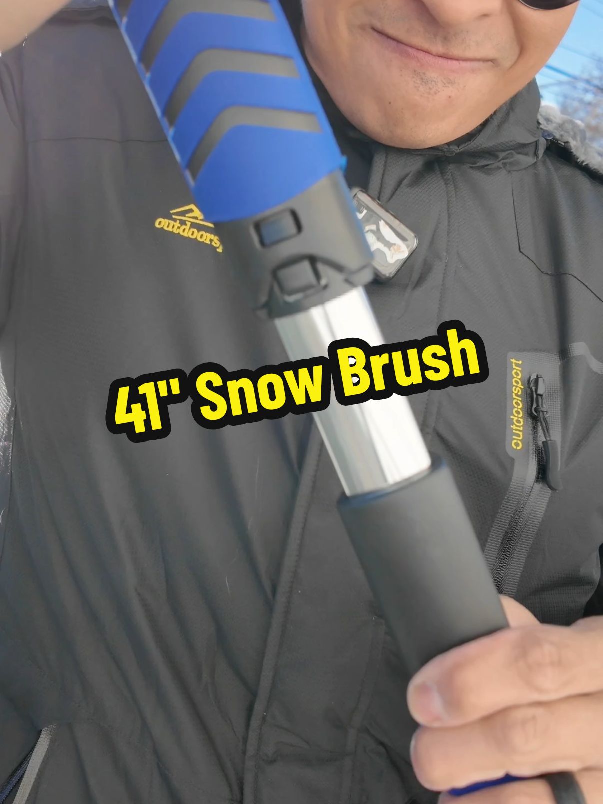 A snow brush is something you don't really think about or need until you do.  I left one of these in my wife's car and she thanked me plenty when it snowed.  Everyone needs one of these.  #BlackFridayDeals #tiktokshopblackfriday #tiktokshopcybermonday #giftideasforhim #giftideasforher #giftideasforfamily #spotlightfinds #giftsforher #giftsforhim 