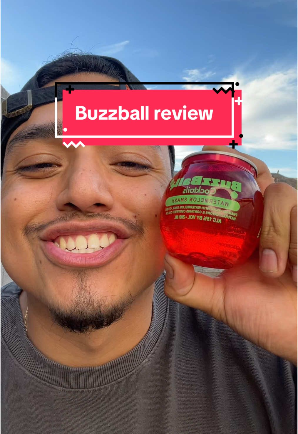 Replying to @elversaceyaqui56 Watermelon buzzball  review 🔥 #drinktok #buzzball #buzzballs 