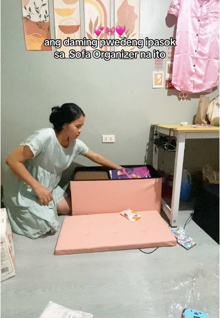 storage box organizer leather 💕🌷#boxorganizer #sofaorganizer #storageboxorganizer #fyp #organizerideas #sofabox #fyp #fypage 