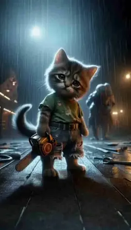 cute kitten zombie danger! Miau miau miau. #miau #catlovers #cat #catsoftiktok #f 