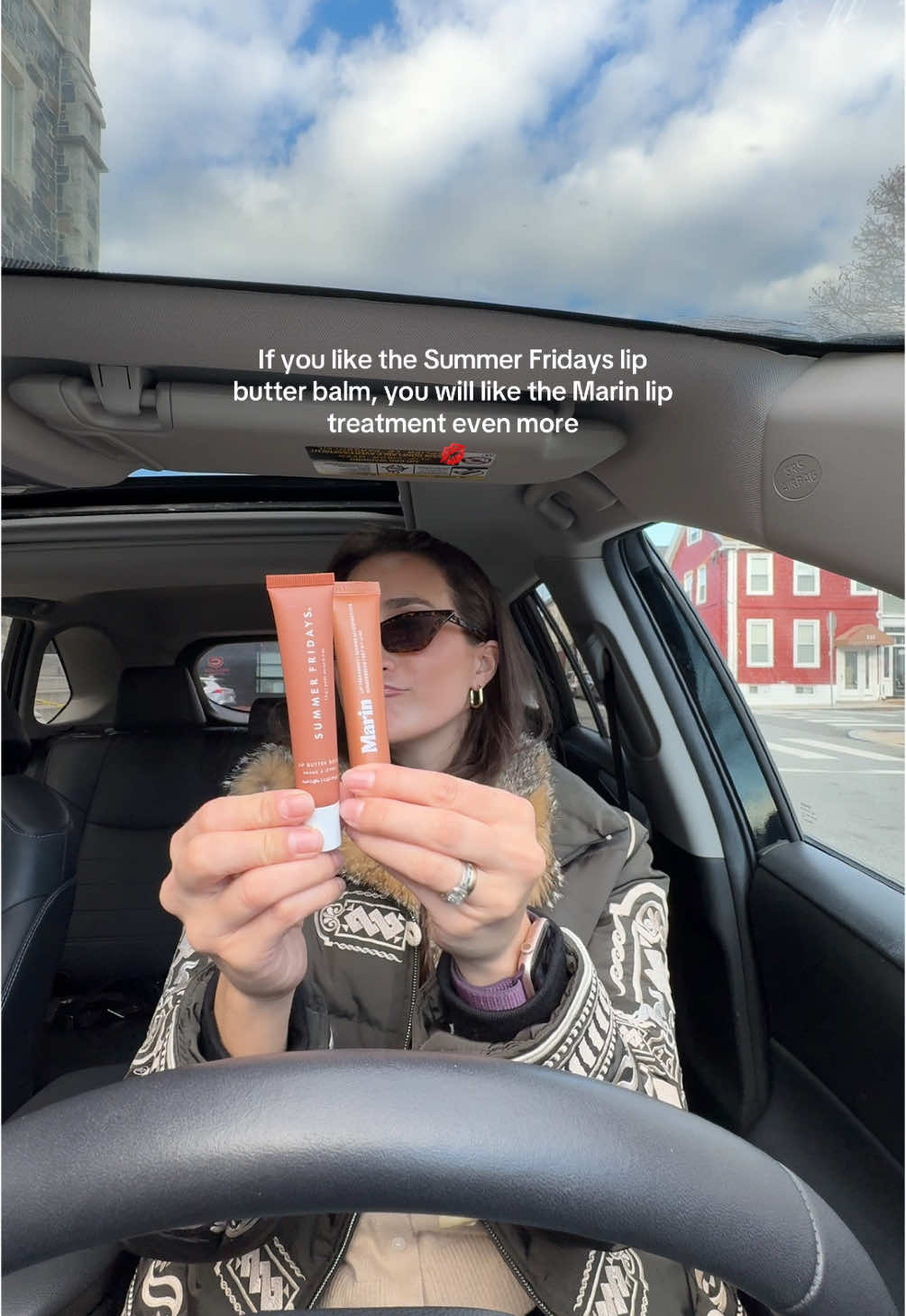 @Marin Skincare lip treatment deserves to be viral 🧡 #boston #bostontiktok #bostoninfluencer #newengland #liptok #lipduo #lipgloss #lipbalm #chappedlips #marin #marinskincare #lipbutterbalm #lipglossrecs #summerfridayslipbalm 