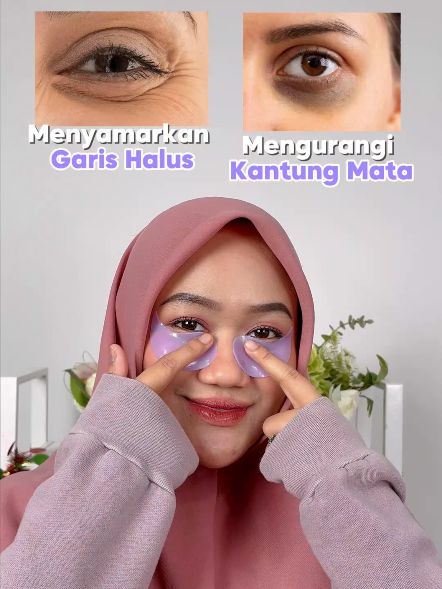 punya masalah yang sama? Jangan dibiarin, nanti semakin parah! Atasi sekarang dengan Retinol Eye Patch 🥰✨ #lanbena#eyepatches#trending#kantungmata #penuaandini