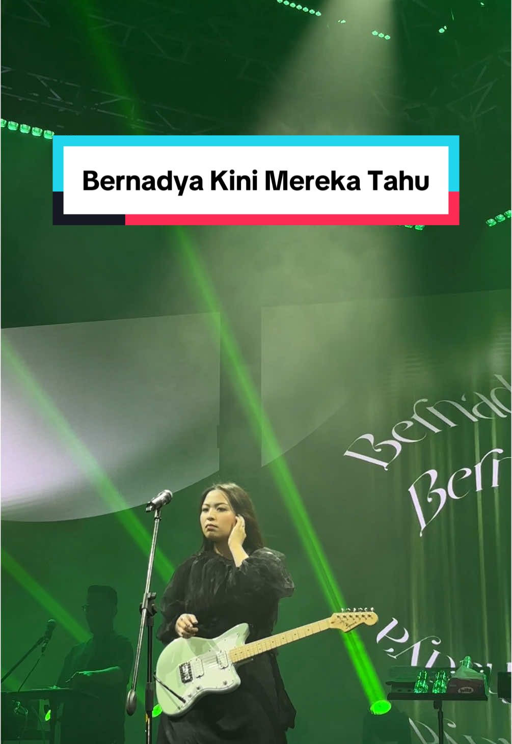 Kini mereka tahu @Bernadya #bernadya #makassarkonser