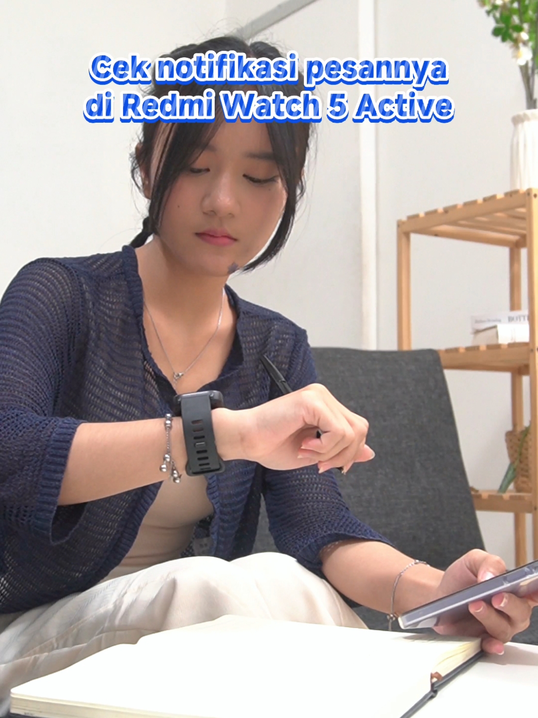 Stay active, stay stylish! with Redmi Watch 5 Active ✨