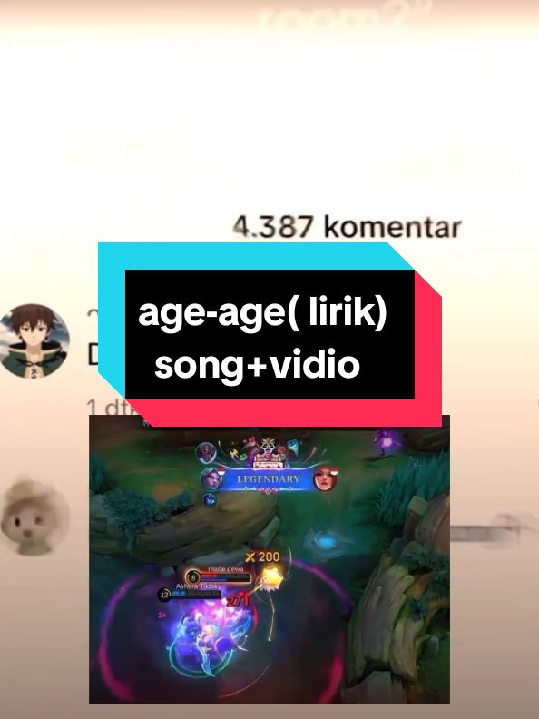 age-age(lirik) #lirik #iycrs_song #song