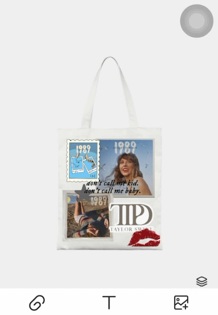 Taylor Swift's Magic on a Canvas Bag#hugifts #canvasbag #originalit #DIY 