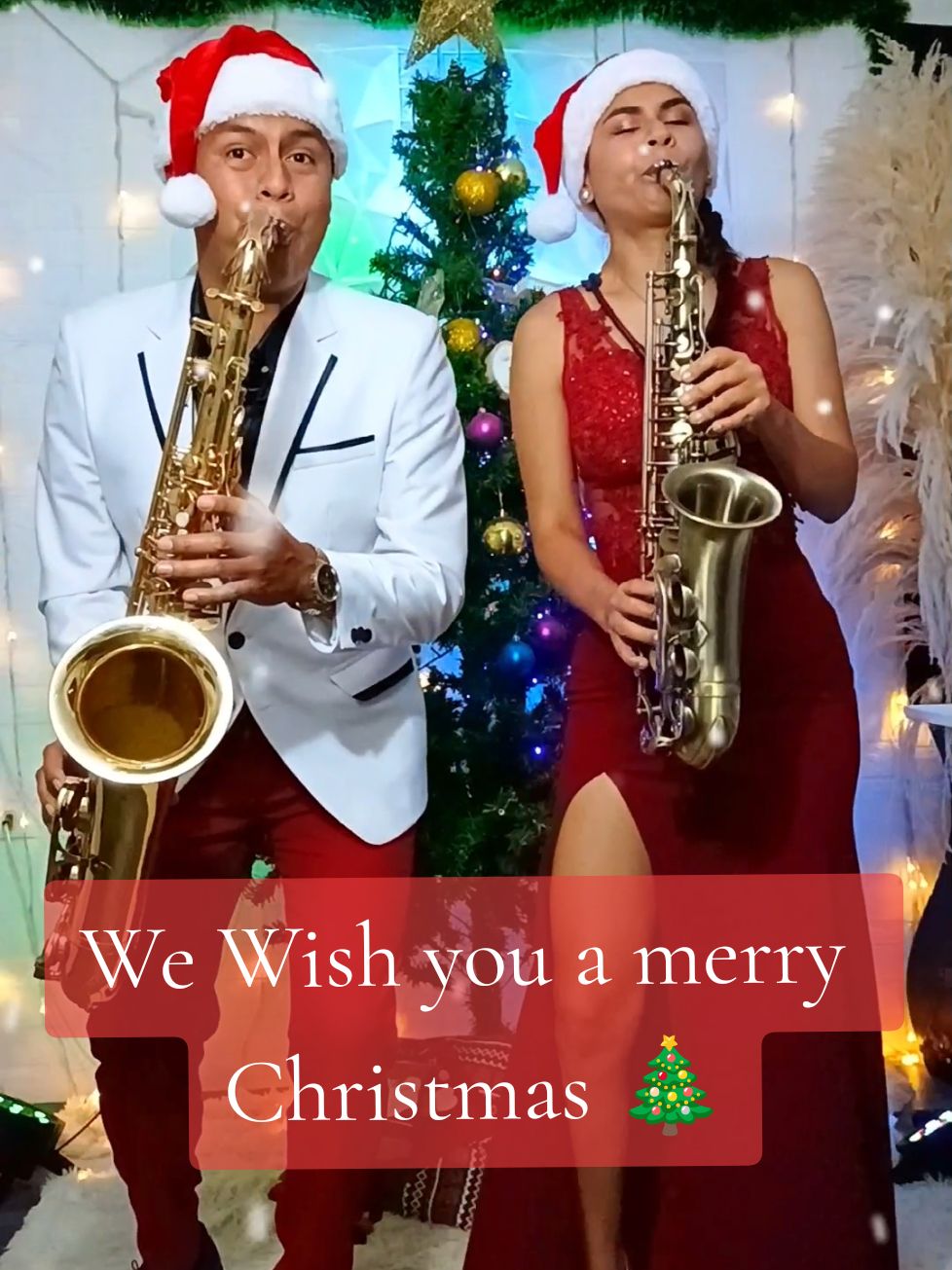 We wish you a merry Christmas 🎄🎅🏻🎷✨❤️ #navidad #sax #saxophone 