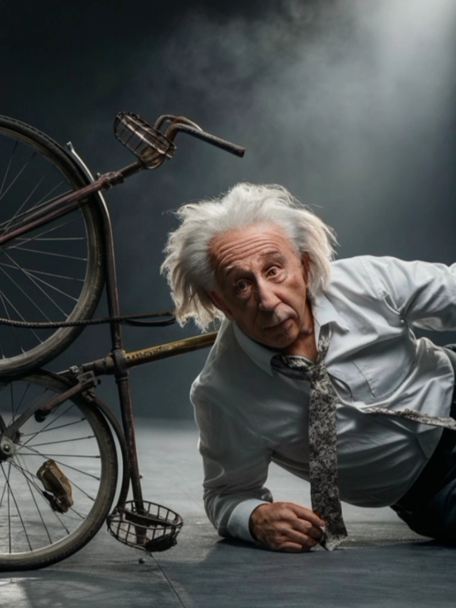 COMO DIJO ALBERT EINSTEIN #reflexiones #reflexionysuperacion #vida #bicicleta #consejo 